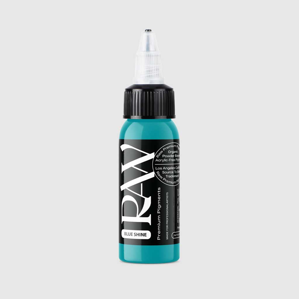 Blue Shine, RAW Pigment
