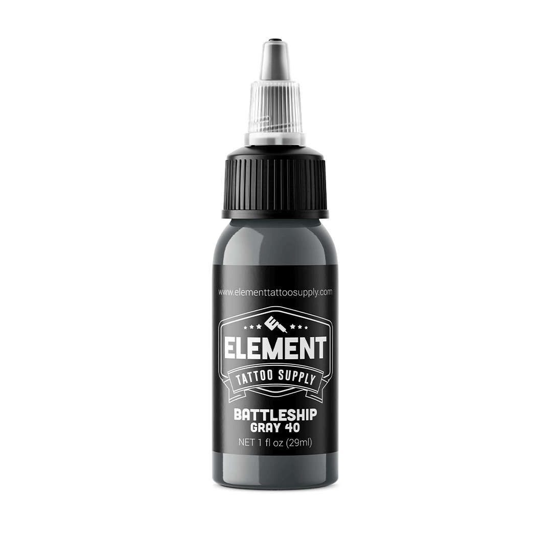 Battleship Gray Ink Bottle 40% – Element Ink Gray Wash