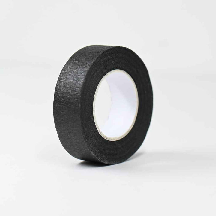 Black Masking Tape (7 Rolls) 0.75 inch x 155 yards