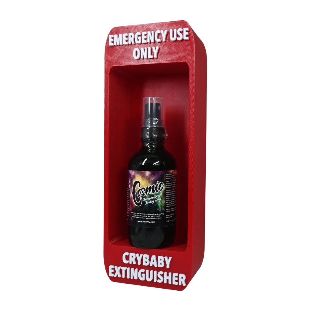 Crybaby Numbing Spray Display