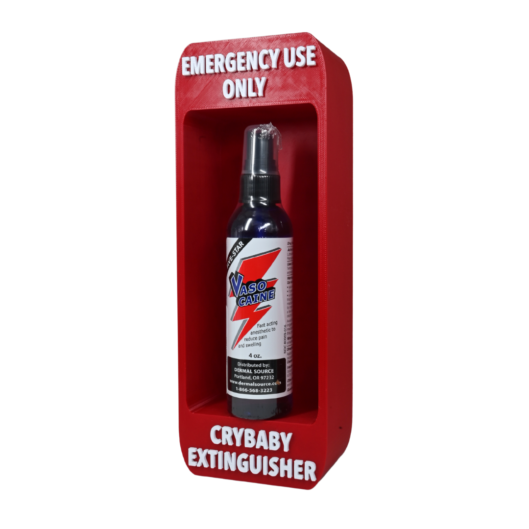 Crybaby Numbing Spray Display