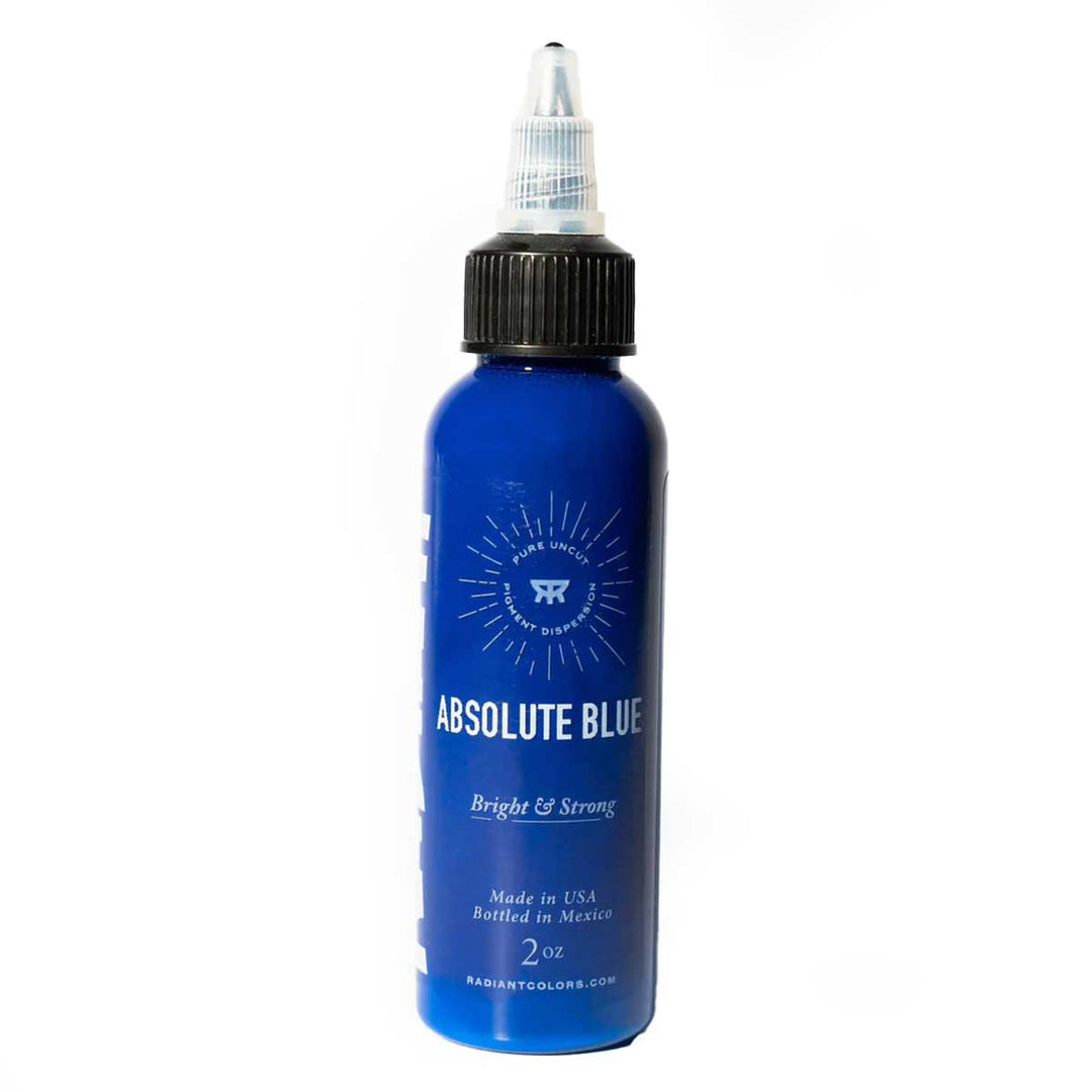 Absolute Blue, Radiant Ink, 1 oz - Element Tattoo Supply