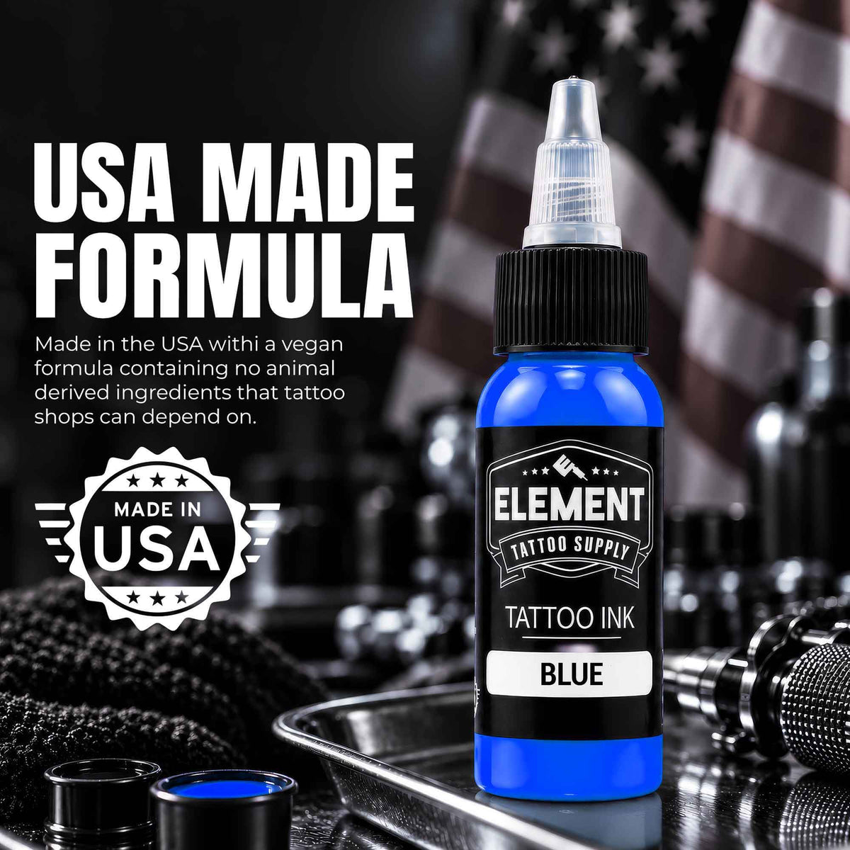 Tattoo Ink Set, 4 Colors, 1 oz | Element Ink