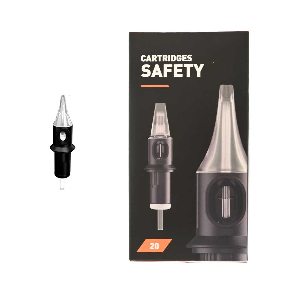 Curved Magnums Cheyenne SAFETY Cartridge Needles