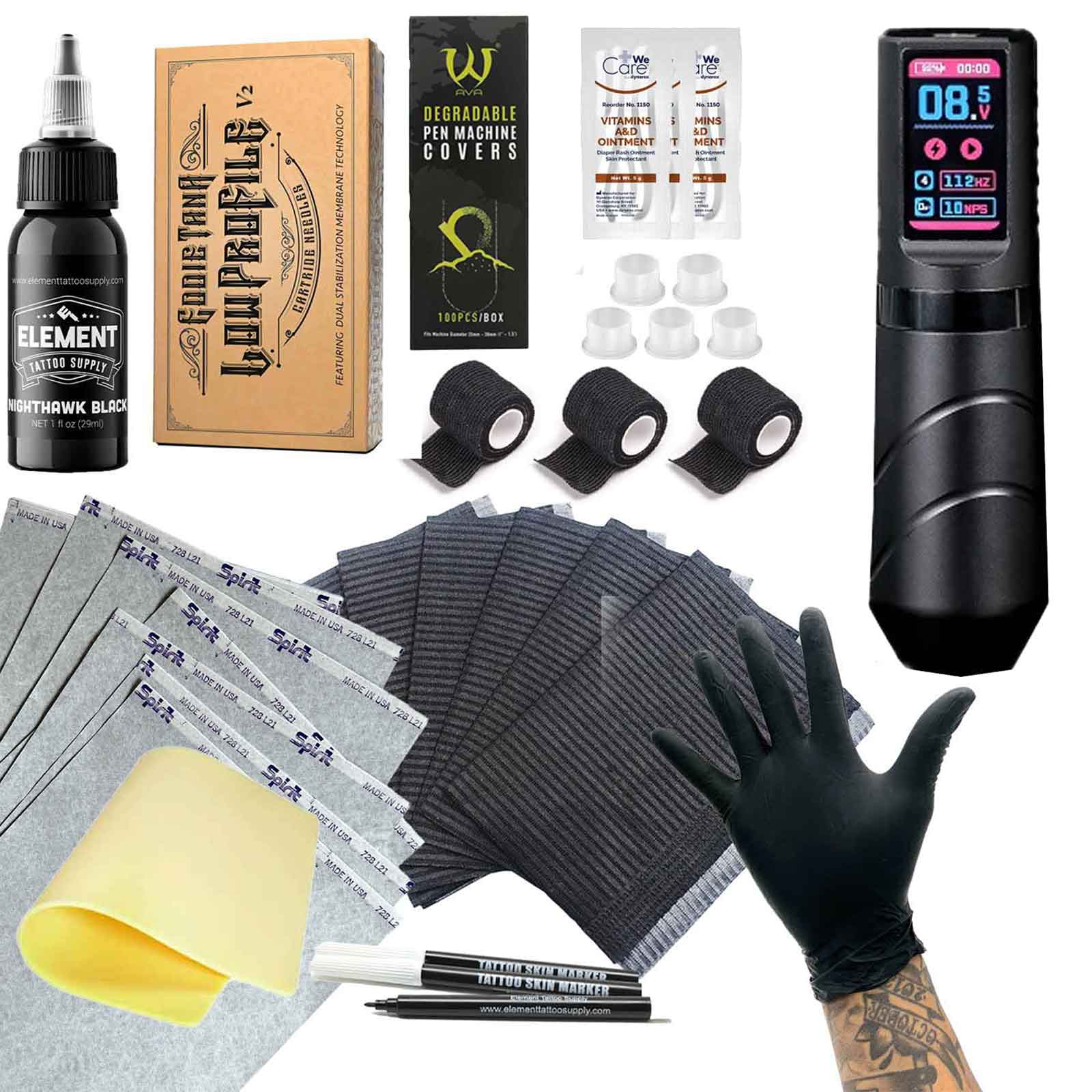DUKE K5 Starter Tattoo Kit