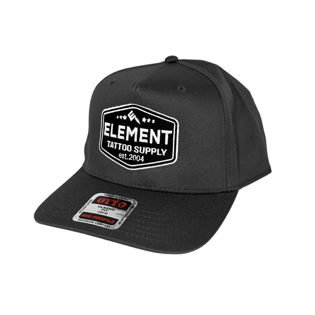 Element Baseball Cap Gray - Element Tattoo Supply