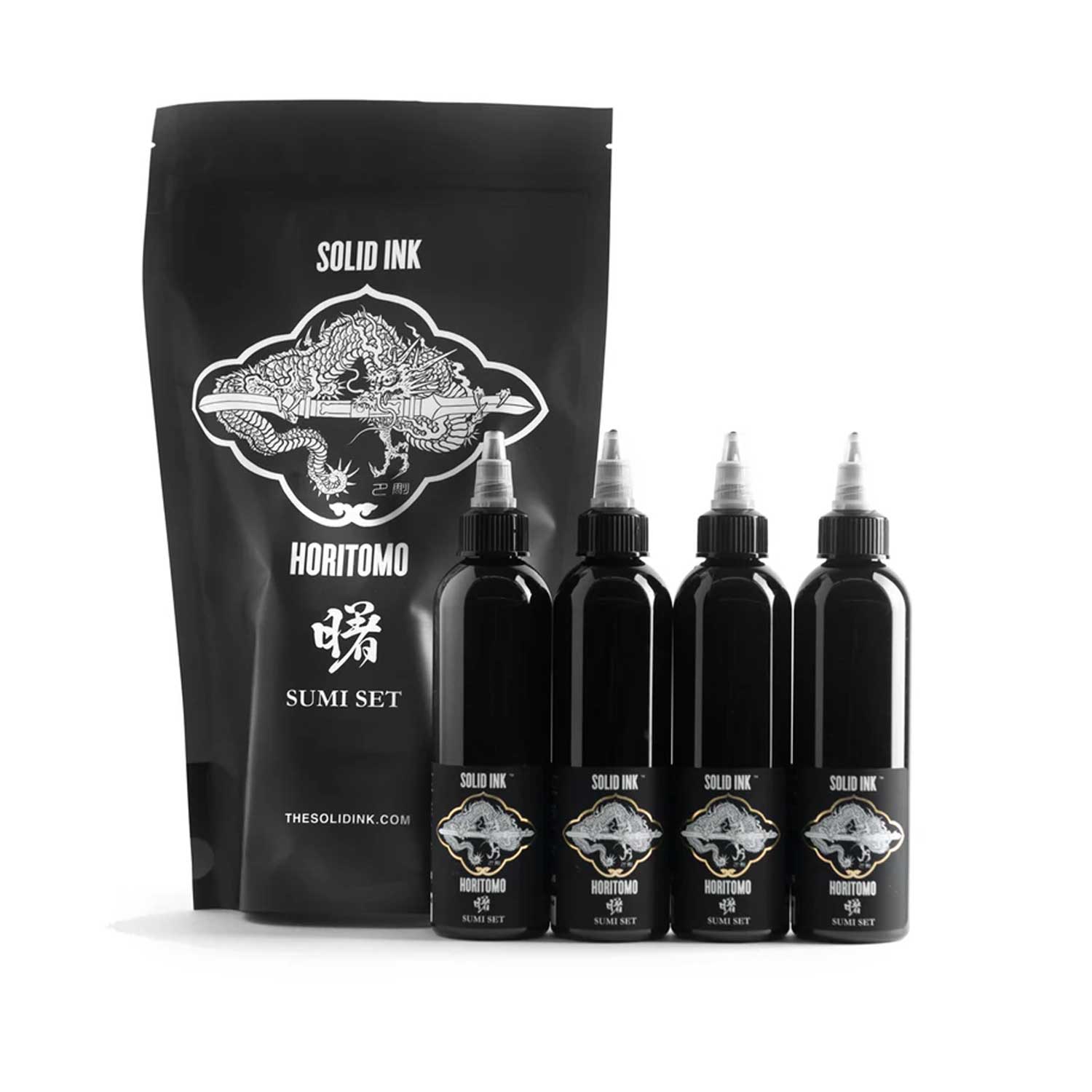 Horitomo Sumi Set | Solid Ink