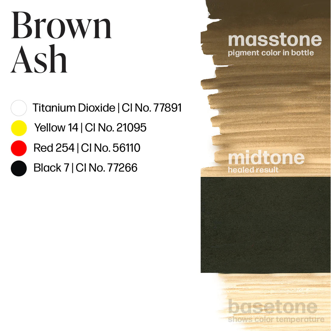 Brown Ash - Permablend - Element Tattoo Supply