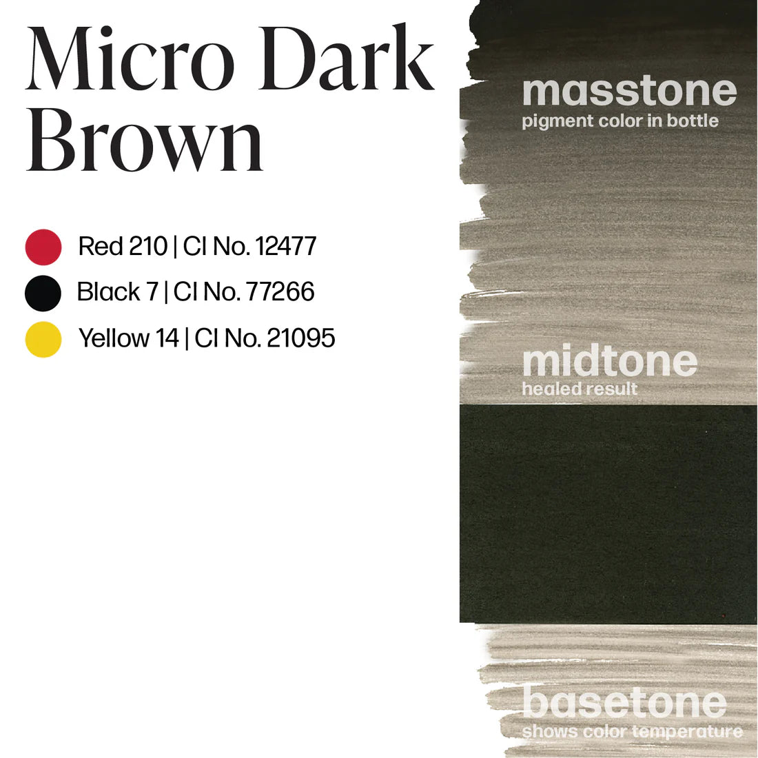 Micro Dark Brown - Permablend - Element Tattoo Supply