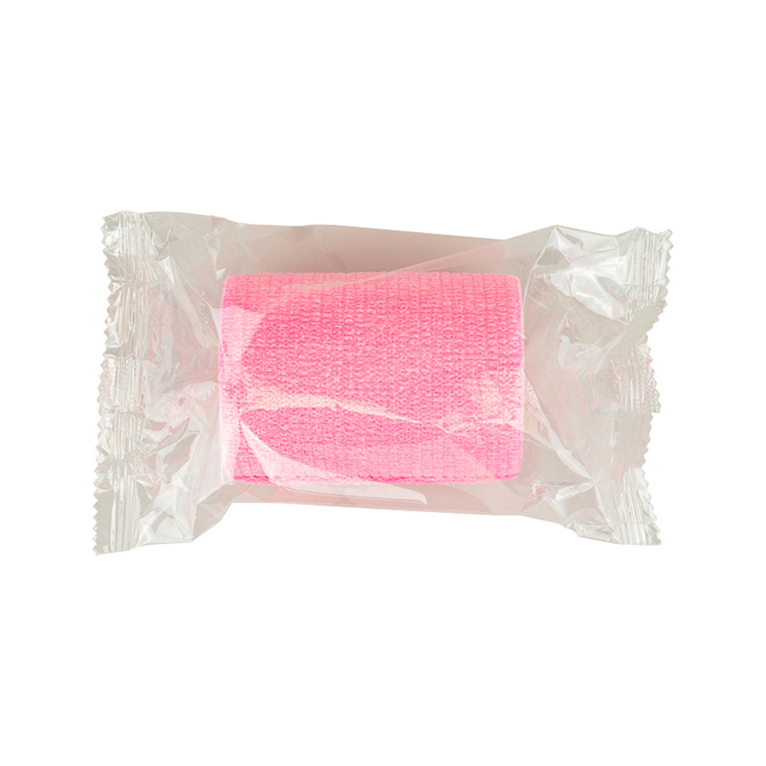 Sensi Wrap Machine Grip Tape - Latex FREE, Pink 2 in x 5 yds Dynarex - 3 Roll Pack