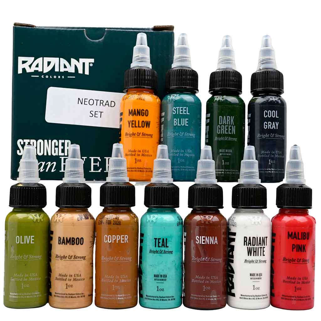 10 Color Neo Traditional Set, Radiant Ink