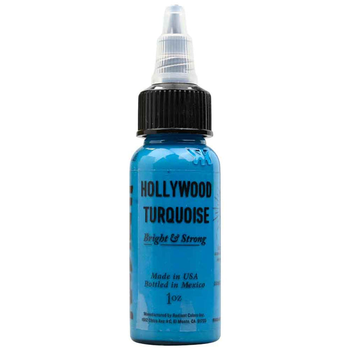 Hollywood Turquoise, Radiant Tattoo Ink, 1 oz