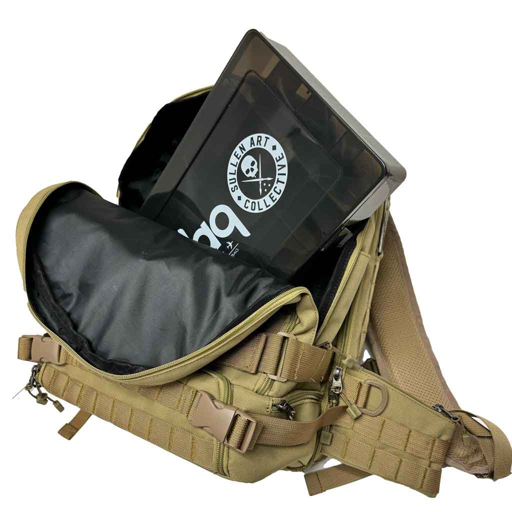 BLAQ PAQ Tactical Tattoo Artist Back Pack - Sullen