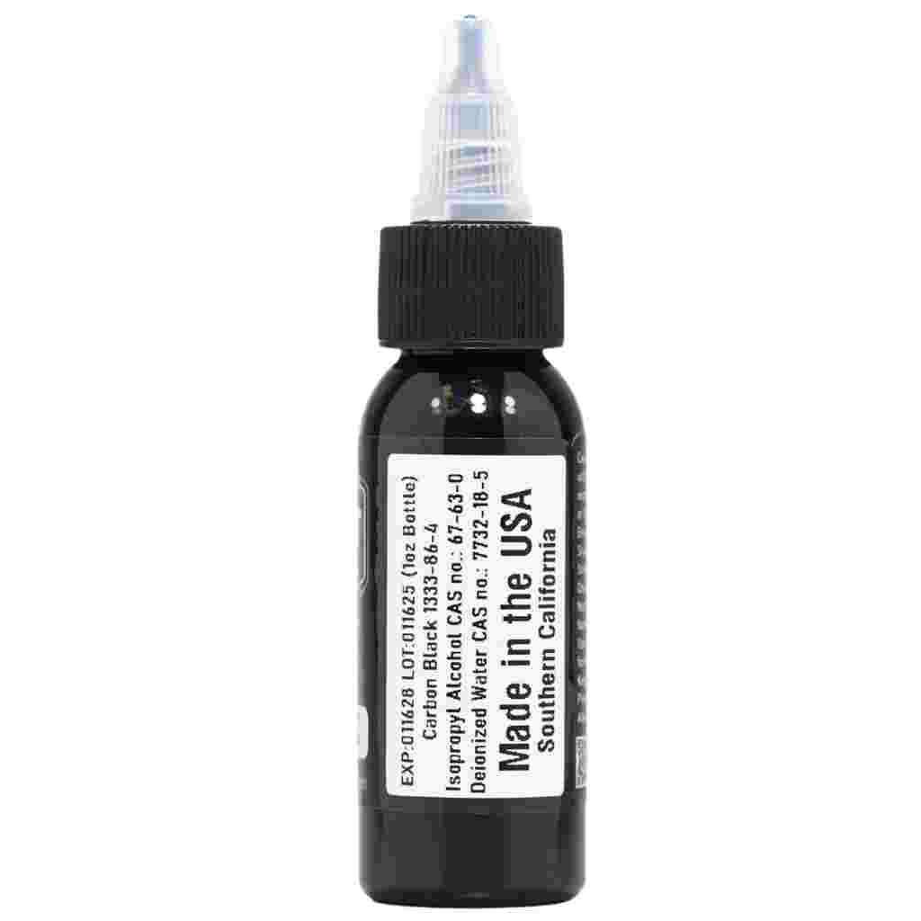 Ingredient label of Element grey wash Tattoo Ink light shade