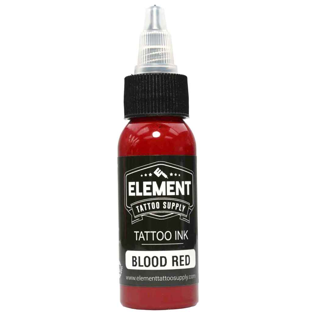 blood red tattoo ink bottle