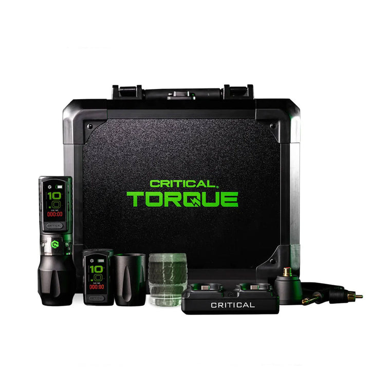 Critical Torque 4.2mm Wireless Tattoo Machine - Full Set