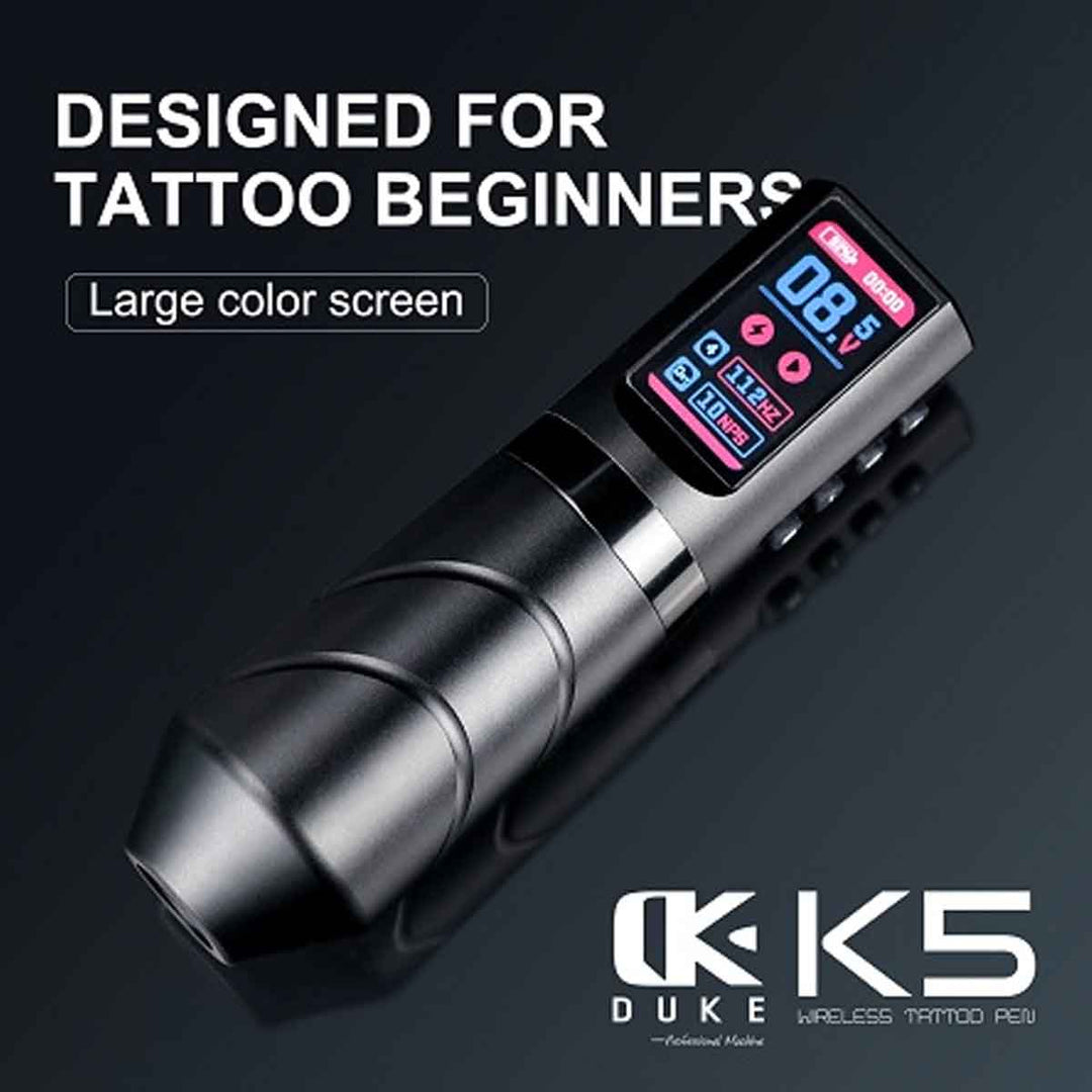 Duke K5 Tattoo Machine Kit – Ideal Beginner Tattoo Set