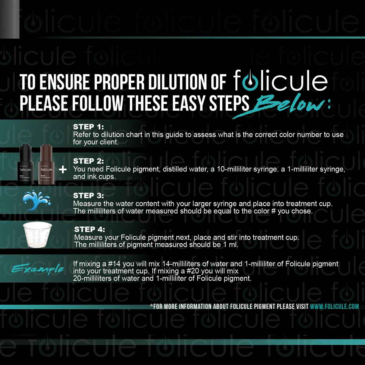 FOLICULE x HANAFY - Black Scalp Pigment 20ml