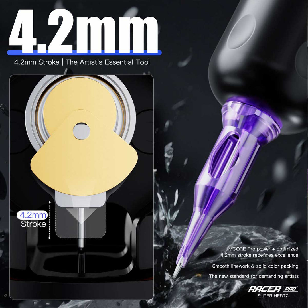 Mast Racer Pro Tattoo Machine 4.2mm Stroke Dragonhawk