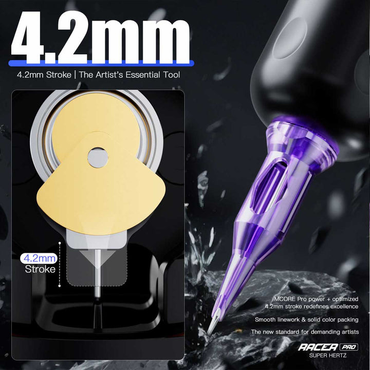 Mast Racer Pro Tattoo Machine 4.2mm Stroke Dragonhawk