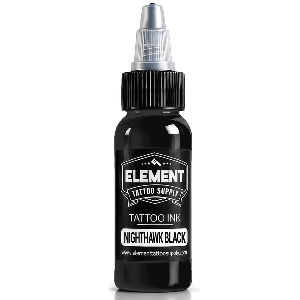 Nighthawk black Tattoo Ink 1 ounce bottle