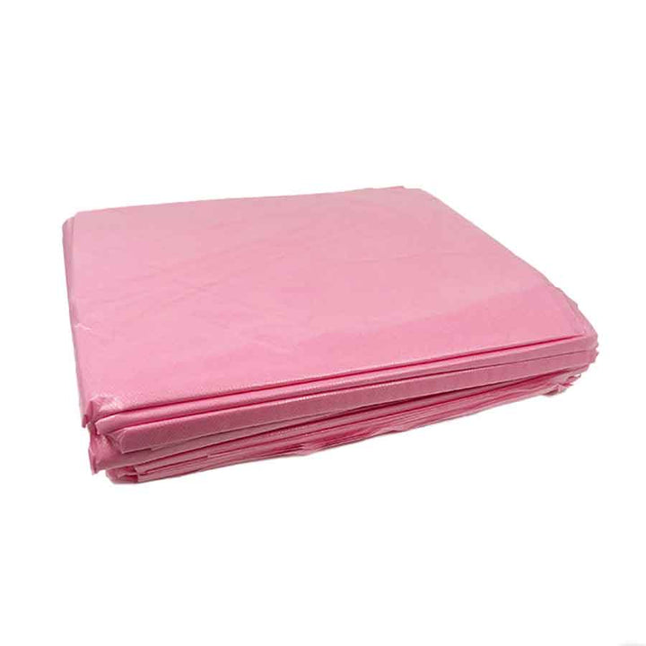 Bed Sheets Disposable Pink 40' x 90'