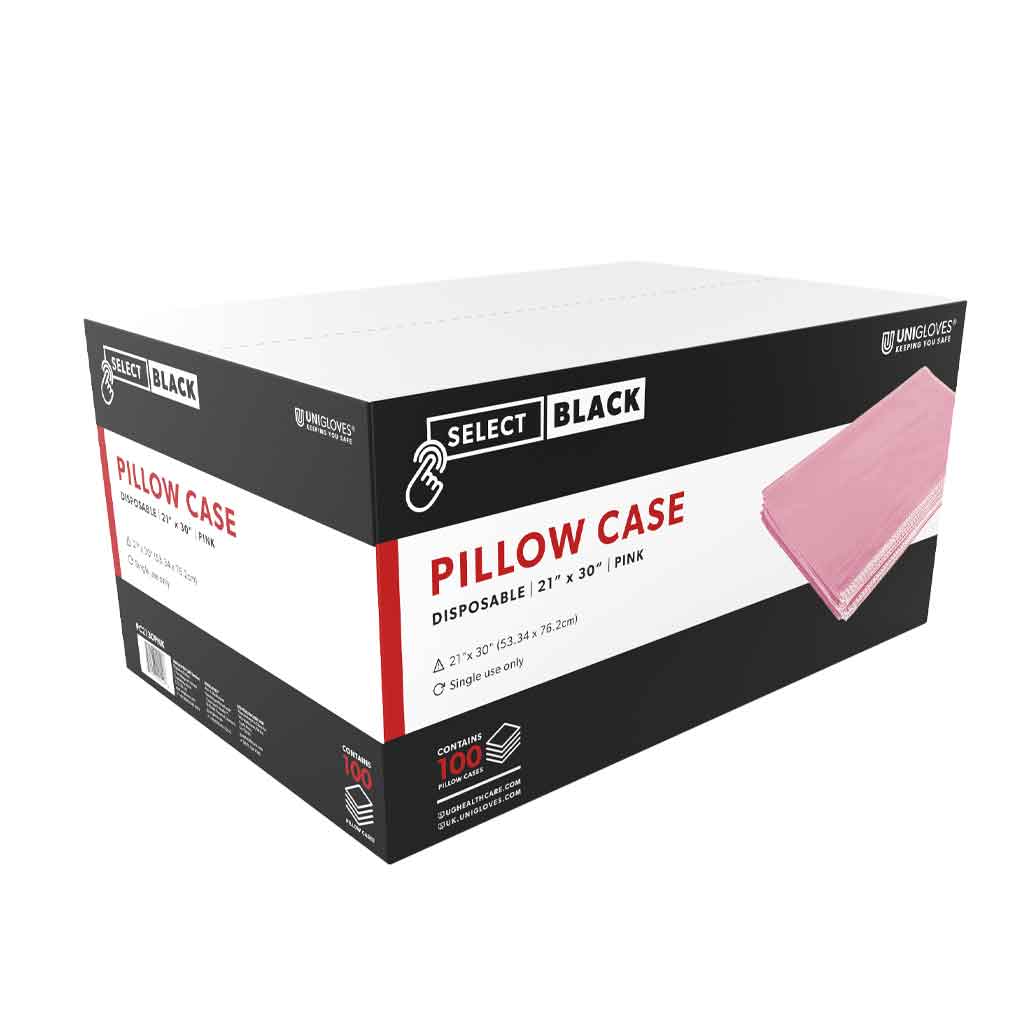 Disposable Pink Pillow Case