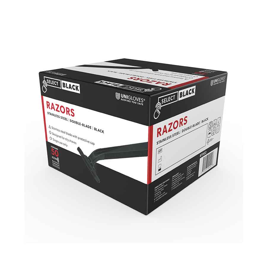 Select Black "BlakCat" Twin Blade Disposable Razors