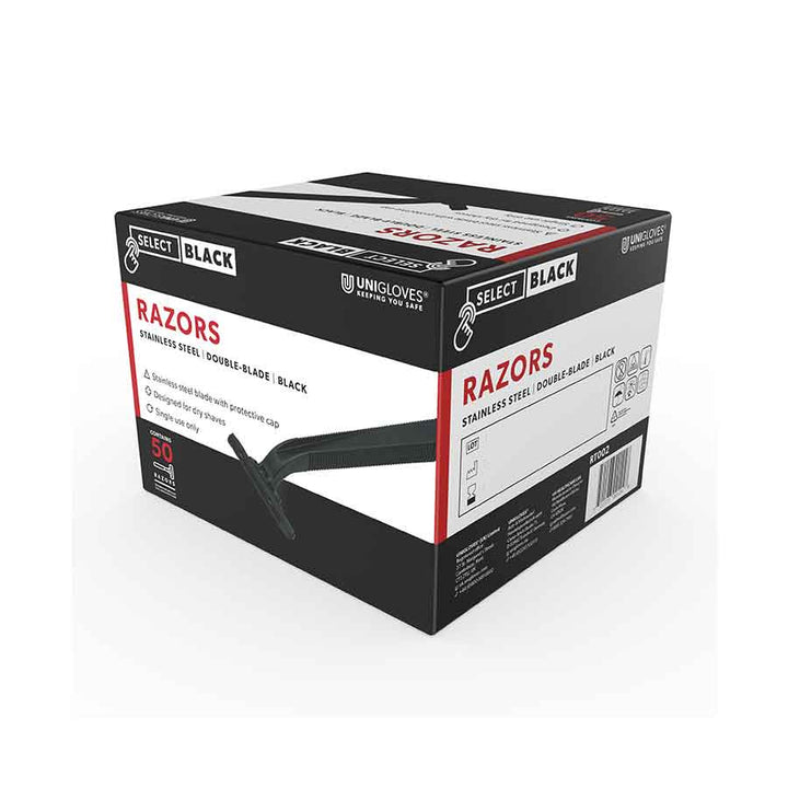 Select Black "BlakCat" Twin Blade Disposable Razors