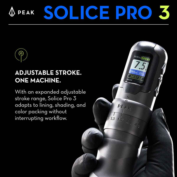 Peak Solice Pro 3 Adjustable Tattoo Machine
