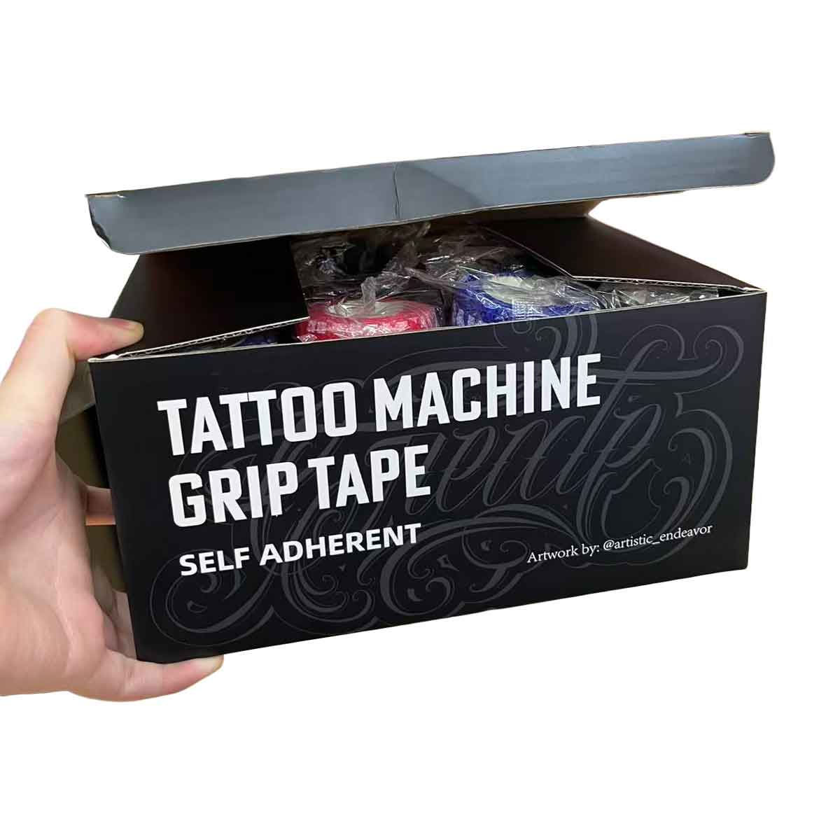 ELEMENT Tattoo Machine Grip Tape 2 in x 5 yds Black