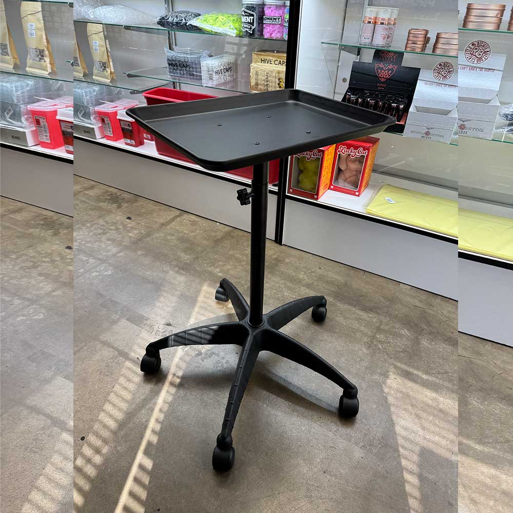 Tattoo Stand and Mayo Work Tray - Element Tattoo Supply