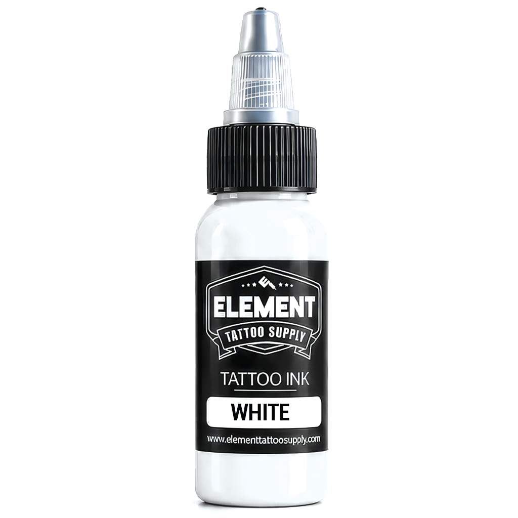  Element white TATTOO INK 1 ounce bottle
