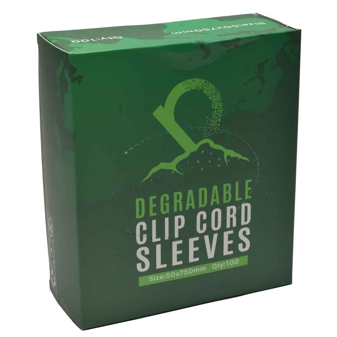 Bio-degradable Clip Cord Sleeve 50mm x 750mm - 100 pcs