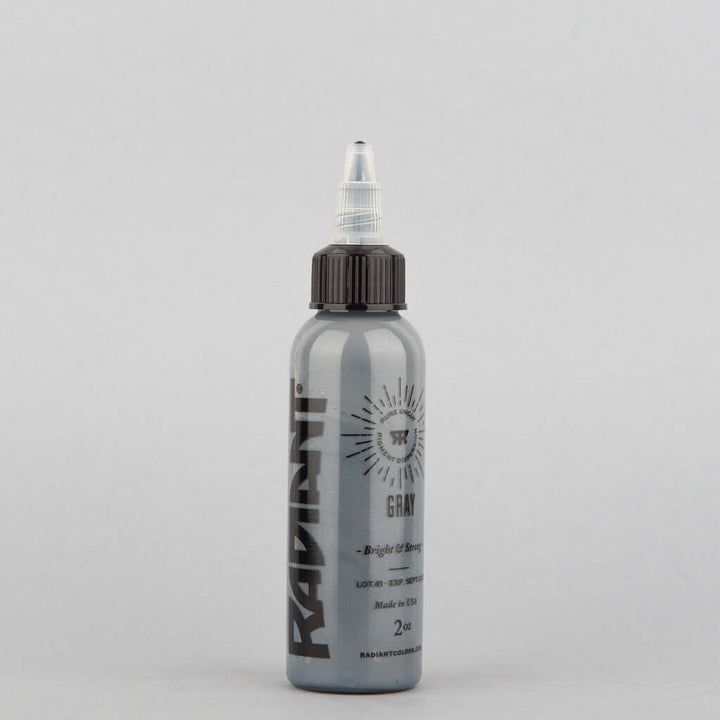 Gray, Radiant Tattoo Ink, 1 oz