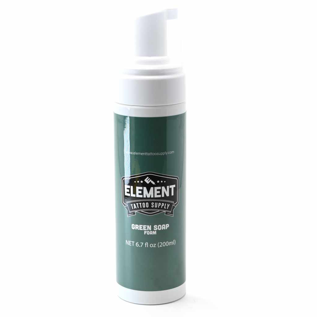 Green Soap Foam Tattoo Cleansing Foam