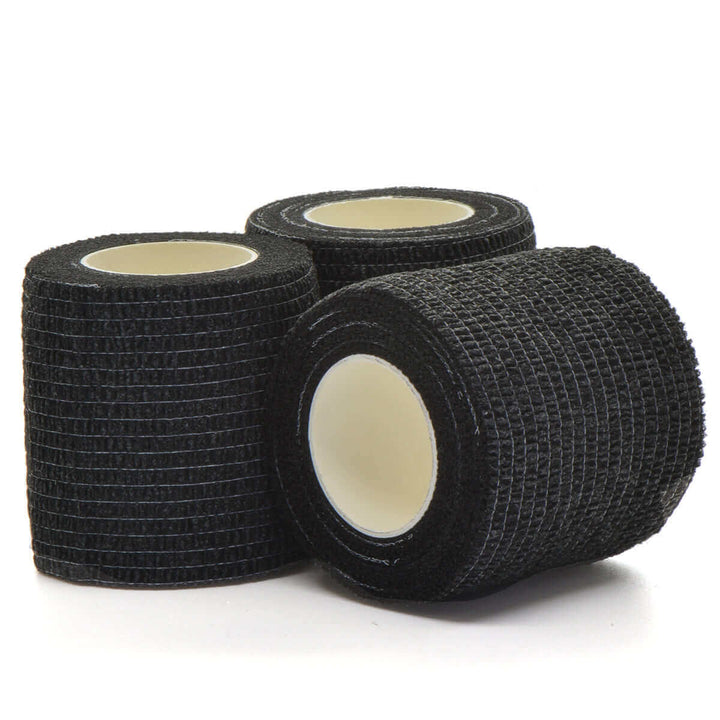 Sensi Wrap Cohesive Bandages, Black 2 in x 5 yds Dynarex