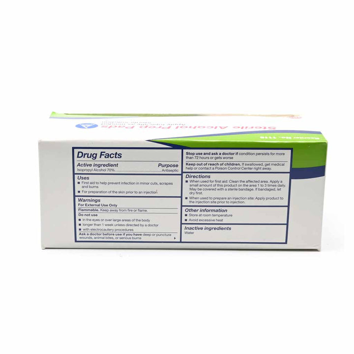 Alcohol Prep Pads, Large Sterile Dynarex