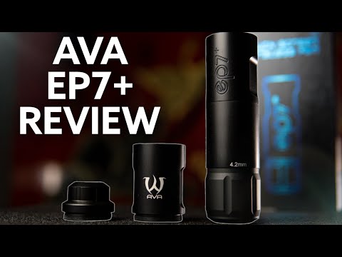 AVA EP7+ Wireless Pen Tattoo Machine Luxury PLUS Kit