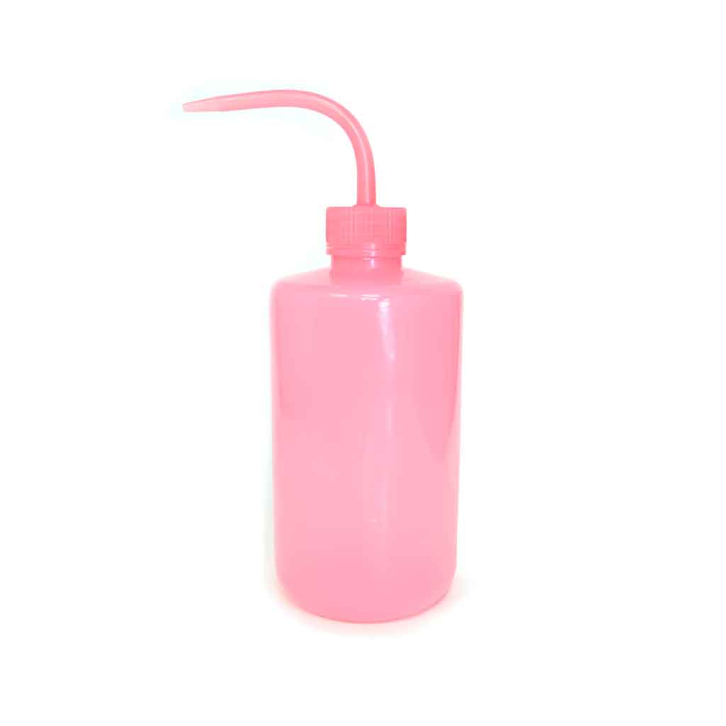 Tattoo Wash Bottle, 500ml Pink