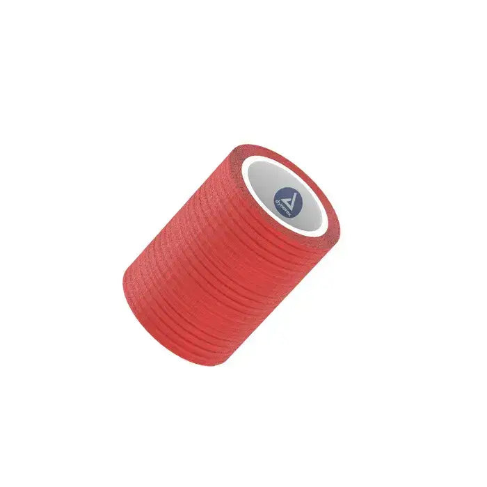 Sensi Wrap Cohesive Bandages, Red 2 in x 5 yds Dynarex