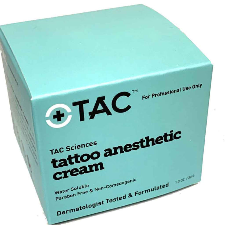 TAC Sciences Tattoo Anesthetic Numbing Cream - 1 oz Jar