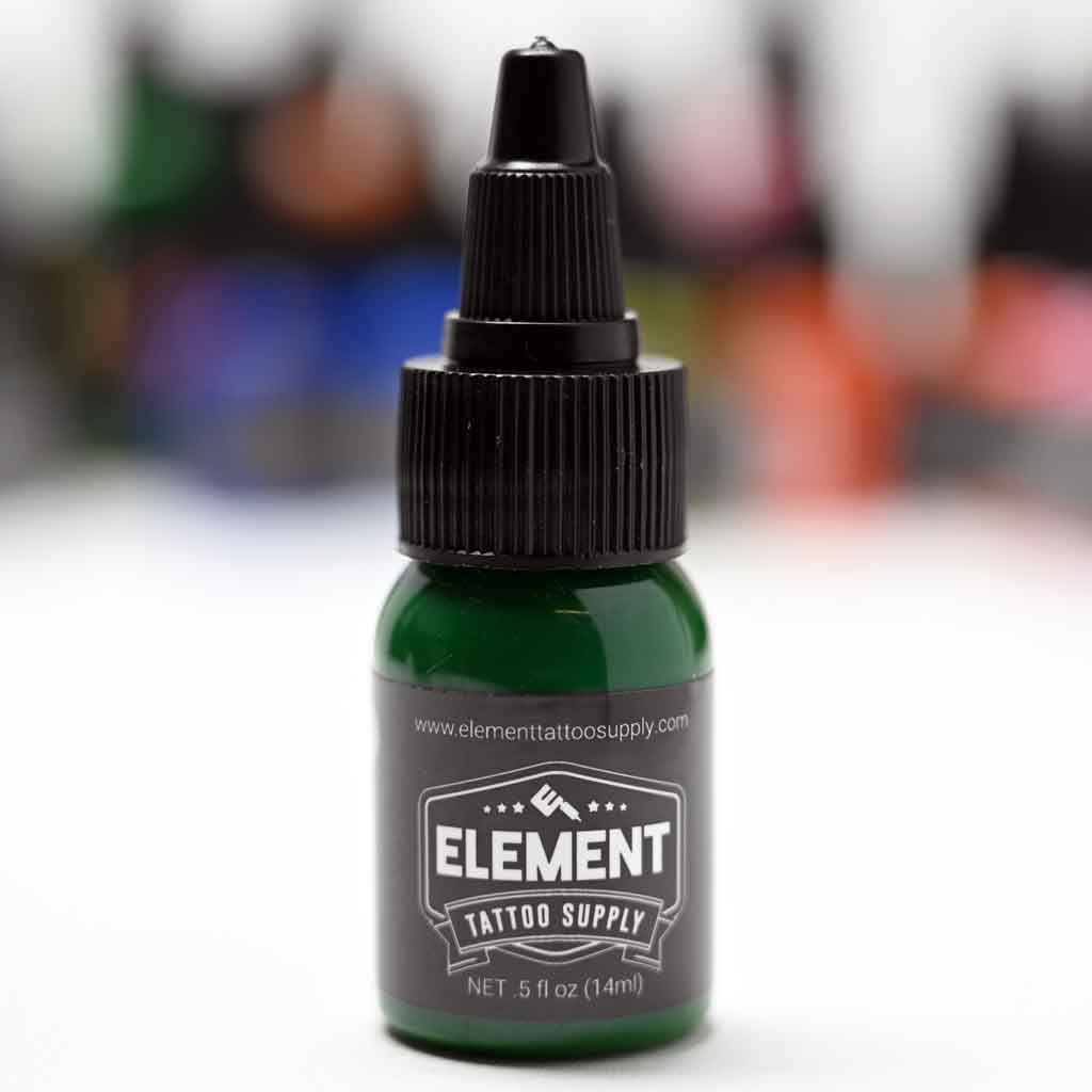 Primary Color Tattoo Ink Set, 5 Colors - Element Ink
