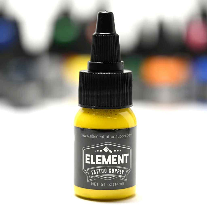 Primary Color Tattoo Ink Set, 5 Colors - Element Ink